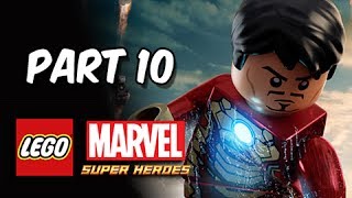 LEGO Marvel Super Heroes Gameplay Walkthrough  Part 10 Iron Man Mk 42 Lets Play [upl. by Pasahow]