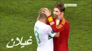 Ramos and Pepe  Friends Whatever Happenes  Portugal Vs Spain Euro 2012 [upl. by Meehyr141]