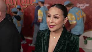 Candy Cane Lane Los Angeles Premiere  itw Anjelah Johnson Official video [upl. by Gayle]