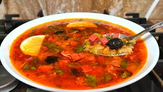 СОЛЯНКА  Самый Вкусный и Бюджетный Рецепт Идеальный суп SOLYANKA [upl. by Adnilak]