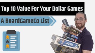 Top 10 Value For Your Money Board Games [upl. by Zemaj]