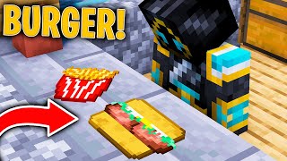 👉 COMO HACER las MEJORES HAMBURGUESAS 🍔 en MINECRAFT [upl. by Anawyt885]