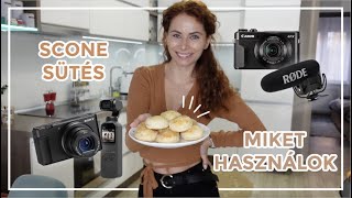 Házi scone recept  Milyen eszközöket használok  Viszkok Fruzsi [upl. by Atalanti]