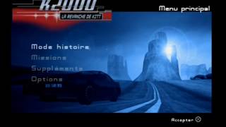 Ps2 Introduction du jeu quotK2000  La Revanche de Kittquot de lediteur Davilex 2004 [upl. by Herrmann]