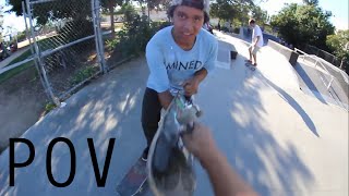 First Time at the Skatepark  POV [upl. by Landers]