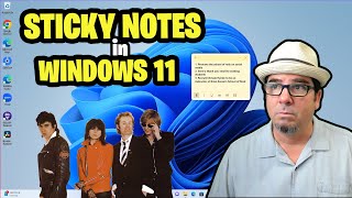 How to Use Sticky Notes in Windows 11 [upl. by Modnarb]