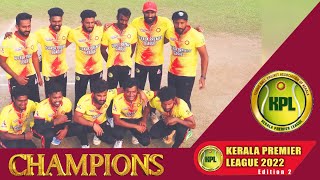 HIGHLIGHTS  GRAND FINALE  Kerala Premier League 2022 [upl. by Nahtanohj]