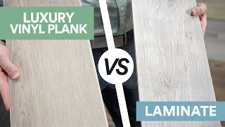 LVP Flooring vs Laminate Flooring  Whats the Difference [upl. by Wickner]