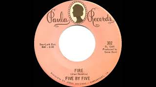 1968 HITS ARCHIVE Fire  Five By Five mono [upl. by Olwen449]