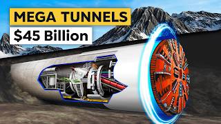 Europes 45BN Mega Tunnels through the Alps [upl. by Egarton]