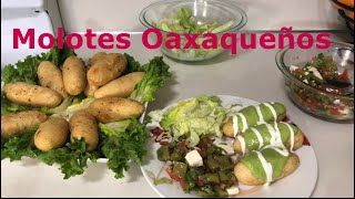 Receta MOLOTES OAXAQUEÑOS [upl. by Llywellyn612]