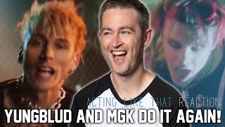 YUNGBLUD feat Machine Gun Kelly  acting like that  ZOMBIES  Aussie Rock Bass Player Reacts [upl. by Schultz]