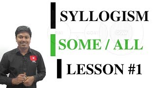 SYLLOGISM LESSON1 SOMEALL [upl. by Jaqitsch]