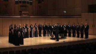 Jentends le Moulin  University of Utah Singers [upl. by Eelhsa]