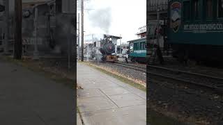 Polson 2 At the ORHF foryou steamtrain railroadhistory [upl. by Yessej]