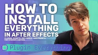 How To Install Plugins Scripts CEP Panels and Presets in After Effects [upl. by Luana892]