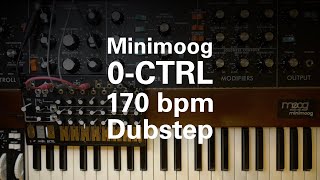 Minimoog amp 0CTRL  170 bpm Dubstep [upl. by Razaile743]