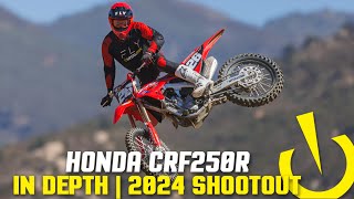 Honda CRF250R  InDepth 2024 250 Shootout [upl. by Remliw660]