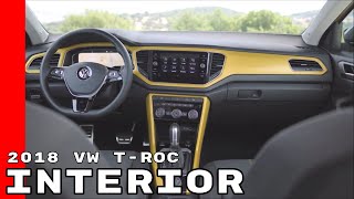 2018 VW TRoc Interior [upl. by Weinberg]