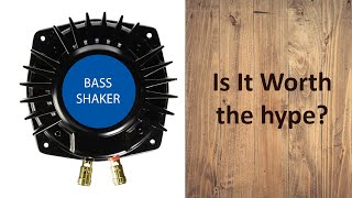 Dayton BST1 Bass Shaker Impressions [upl. by Haidabo]