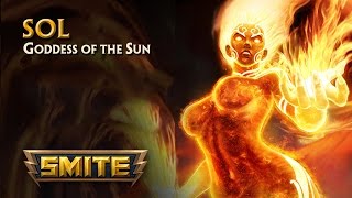 SMITE  God Reveal  Sol Goddess of the Sun [upl. by Carl521]