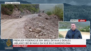 Zbog neodgovornog ponašanja pojedinaca ponovo ograničen pristup Jablanici iz Mostara [upl. by Nahsrad705]