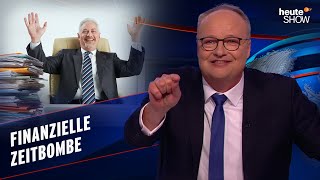 Zu viele Pensionszahlungen Bricht Deutschlands BeamtenSystem zusammen  heuteshow vom 22092023 [upl. by Inej]