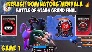 Ninjayu Elite vs Dominators Game 1  Battle Of Stars Grand Finals [upl. by Olathe]