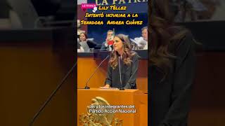 Andrea Chávez le da unas clases de historia a la bancada del PRIAN [upl. by Einnov67]