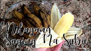 How To Cook Nilagang Saging Na Saba [upl. by Ivie]