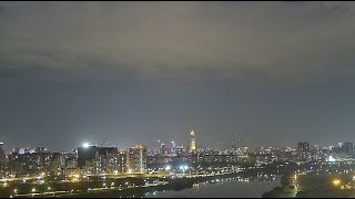 Live Cam Taiwan Taipei City 台湾、台北のライブカメラ川岸の夜景 給大家放鬆的畫面和音樂請勿談論政治 和沒意義的話題 [upl. by Beth261]