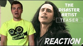 The Disaster Artist Official Teaser Trailer Reaction [upl. by Eimrots]