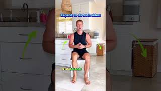 Help your arthritis with this 5 second leg move seniorfitness [upl. by Idrahs593]