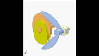 Disk Cam Mechanism DRp1 [upl. by Lemmor49]