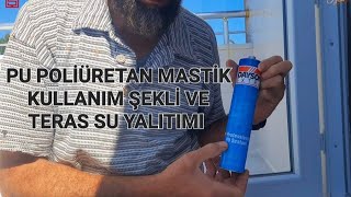 DAYSON PU MASTİK POLİÜRETAN MASTİK UYGULAMASI  SERAMİK KIYILARINA PU MASTİK [upl. by Sims]