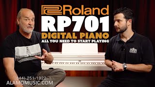 Roland RP701 All You Need To Start Playing Piano [upl. by Anuska]