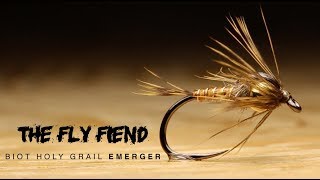 Biot Holy Grail Emerger Fly Tying Tutorial  The Fly Fiend [upl. by Aldarcy]