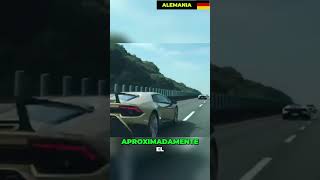 Las RUTAS ALEMANAS SIN LIMITE De VELOCIDAD😲  Zarpado  curiosidades alemania autobahn datos [upl. by Arhsub]