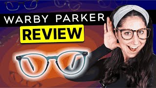 Warby Parker Review How Are Their GLASSES [upl. by Roselane]