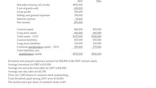 PE Ratio Example [upl. by Filipe]