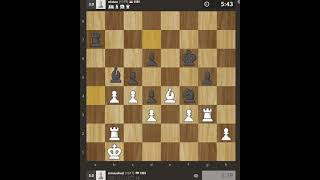 Kings Pawn Opening Leonardis Variation  Chess Play and Learn Rating 1617 [upl. by Jamesy]