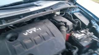 09 corolla 18l vvti Rattle [upl. by Nanreh]