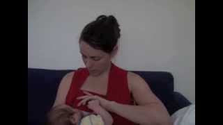 Breast Compressions for Low Milk Supply and Sleepy Babies [upl. by Jola]