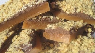 Christmas Day ENGLISH TOFFEE  DIY Edible Gift  How to make ENGLISH TOFFEE Candy Recipe [upl. by Ratha795]