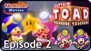 Captain Toad Treasure Tracker  Episode 2 All Levels All GemsBonus Objectives [upl. by Conroy29]