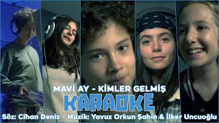 Mavi Ay  Kimler Gelmiş Karaoke Klip Tozkoparan İskender [upl. by Aggri]