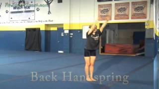 Video Guide to Cheerleading Tumbling Moves  Tumbling for dance  Tumbling for gymnastics [upl. by Barn]