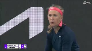 La volée liftée  Azarenka  Bodosa  Iga Swiatek  Adelaide 2022 [upl. by Specht686]