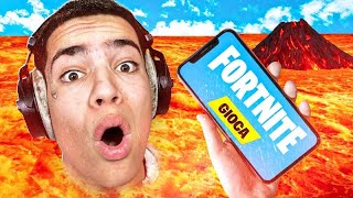 Entro di Nascosto nel Torneo Solo LAVA su Fortnite [upl. by Anaid39]