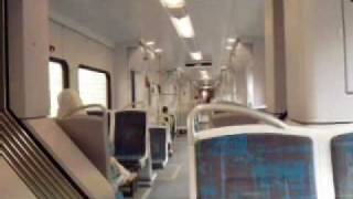 Inside Algiers suburban train Algeria [upl. by Findley]